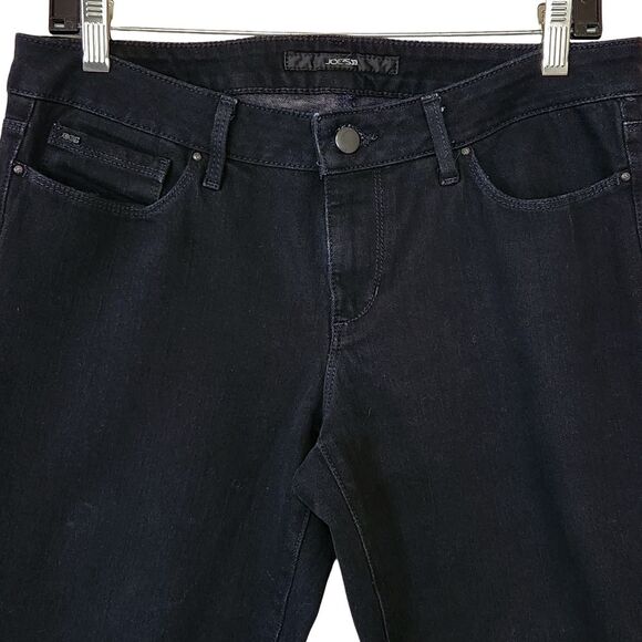 Joe's Jeans Honey Bootcut Denim Tate Wash Black Embellished Pockets Women's 30 - Picture 2 of 13